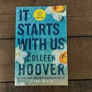 'It Starts With Us' Novel - Blue Cover